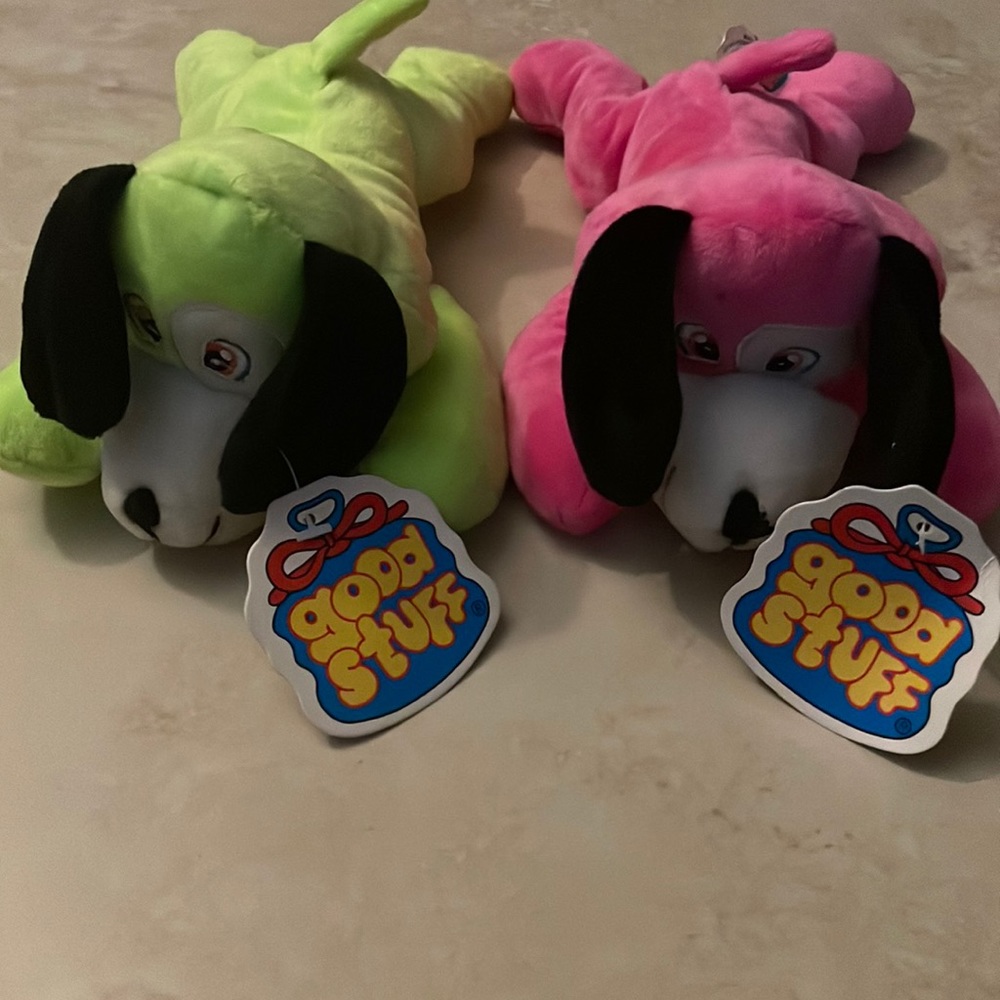 Small Dog Stuffed Animal - 8.5 inch (2 Pack)
